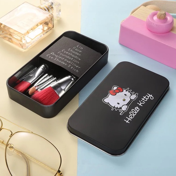 Hello Kitty Makeup New Hello Kitty Mini 7piece Hombre Makeup Brush